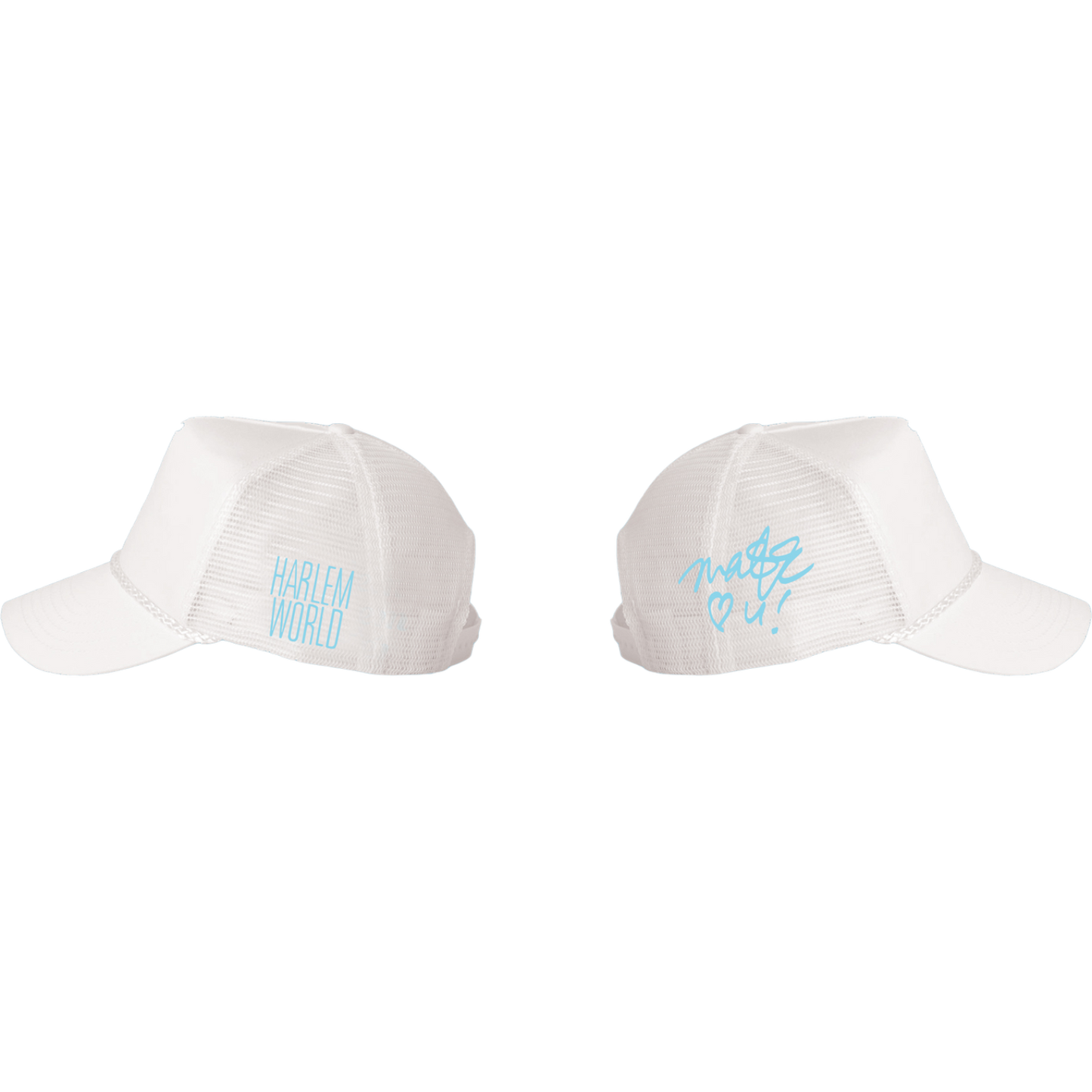CANT A YOUNG MAN GET MONEY ANYMORE FOAM TRUCKER HAT - WHITE